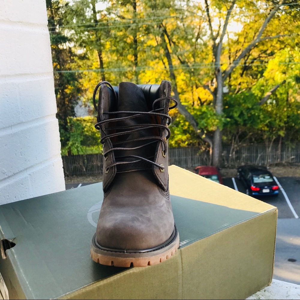TIMBERLAND WOMENS 6INCH PREM WGDG GRY NBK.TBOA12LH - Picture 6 of 7